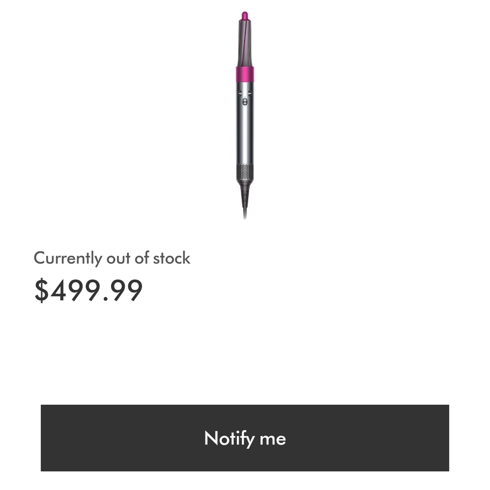 Dyson Airwrap Styler First-generation (Nickel/Fuscha)